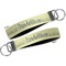 Nature Inspired Key-chain - Metal and Nylon - Front and Back