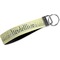 Nature Inspired Webbing Keychain FOB with Metal