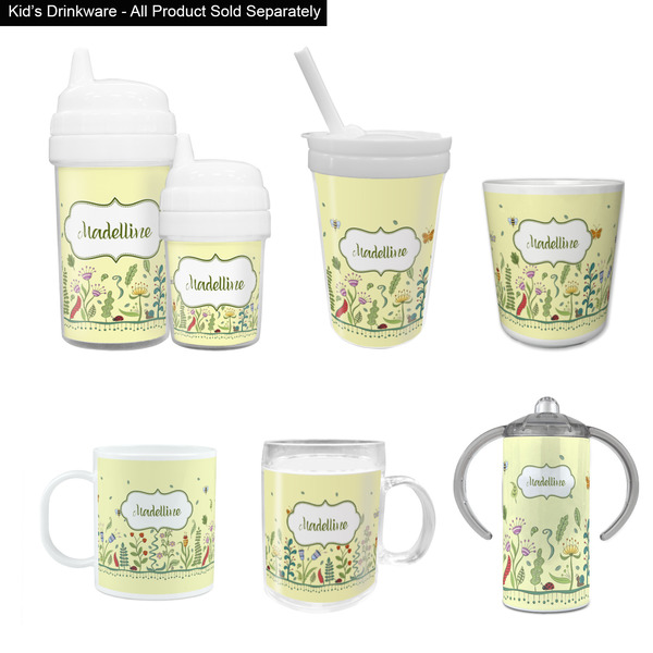 Nature Inspired Kid's Drinkware - Customized & Personalized