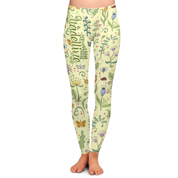 Custom Nature Inspired Ladies Leggings - Large (Personalized)