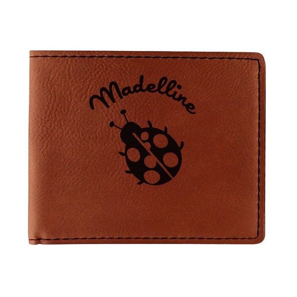 Custom Nature Inspired Leatherette Bifold Wallet (Personalized)