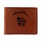 Nature Inspired Leather Bifold Wallet - Single