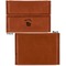 Nature Inspired Leather Business Card Holder Front Back Single Sided - Apvl