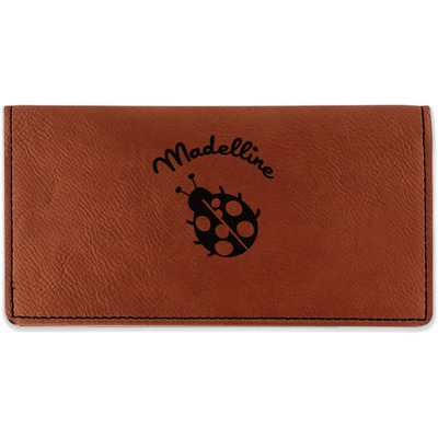 Nature Inspired Leatherette Checkbook Holder (Personalized)