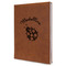 Nature Inspired Leather Sketchbook (Personalized)