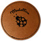 Nature Inspired Leatherette Patches - Round