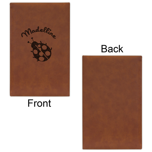 Nature Inspired Leatherette Sketchbooks - Small - Single Sided - Front & Back View