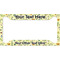 Nature Inspired License Plate Frame - Style A