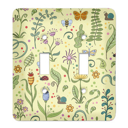 Nature Inspired Light Switch Cover (2 Toggle Plate)