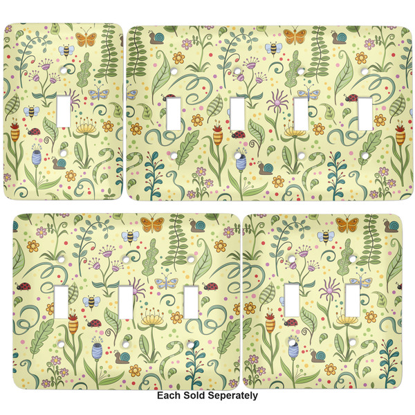Nature Inspired Light Switch Covers all sizes