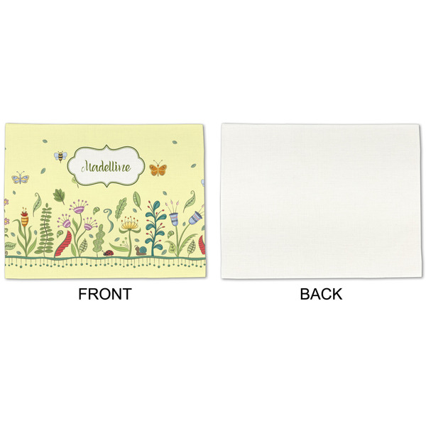 Nature Inspired Linen Placemat - APPROVAL Single (single sided)