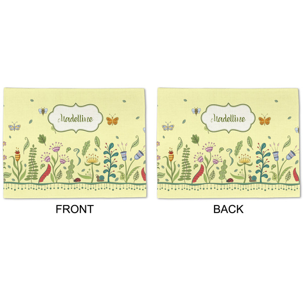 Nature Inspired Linen Placemat - APPROVAL (double sided)
