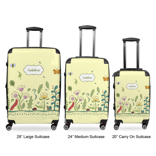 Nature Inspired Luggage Bags all sizes - With Handle