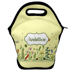 Nature Inspired Lunch Bag w/ Name or Text
