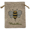 Nature Inspired Burlap Gift Bag (Personalized)