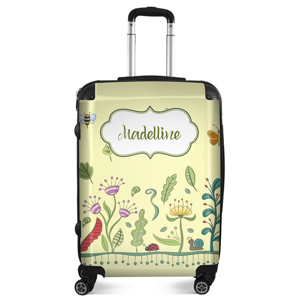 Custom Nature Inspired Suitcase - 24" Medium - Checked (Personalized)