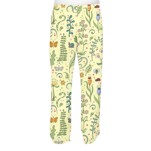 Nature Inspired Men's Pjs Back - on model
