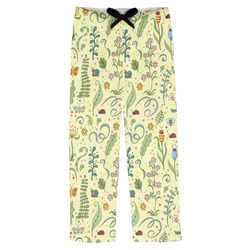 Nature Inspired Mens Pajama Pants - S
