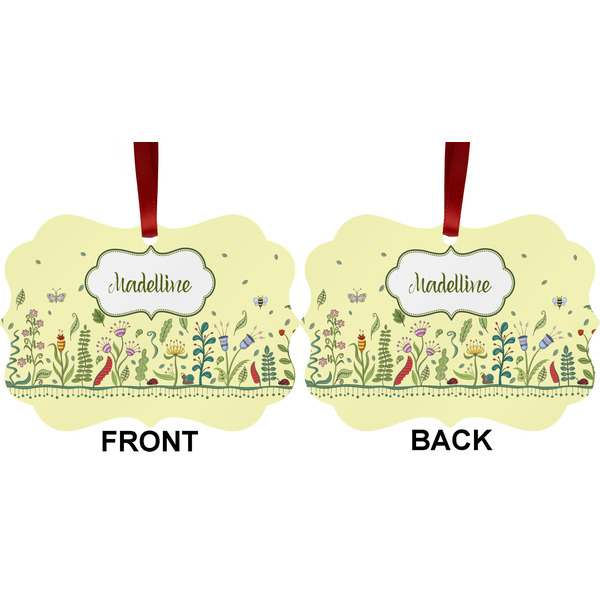 Nature Inspired Metal Benilux Ornament - Front and Back (APPROVAL)