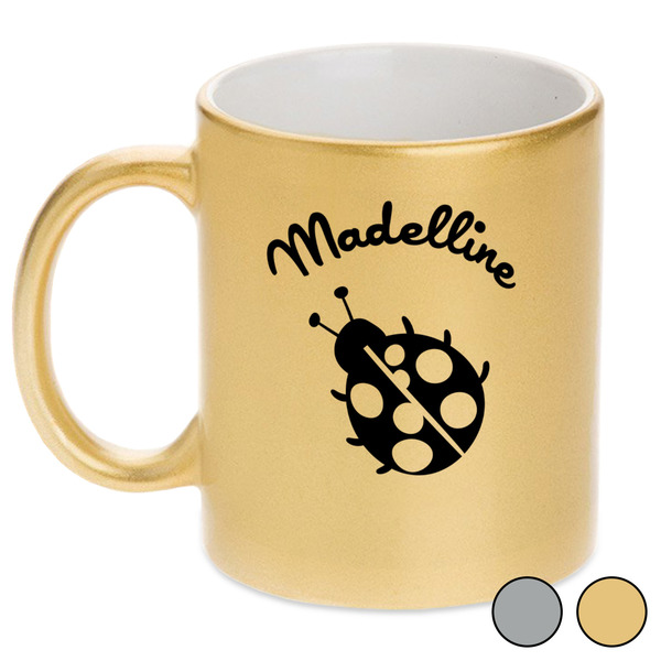 Nature Inspired Metallic Mugs