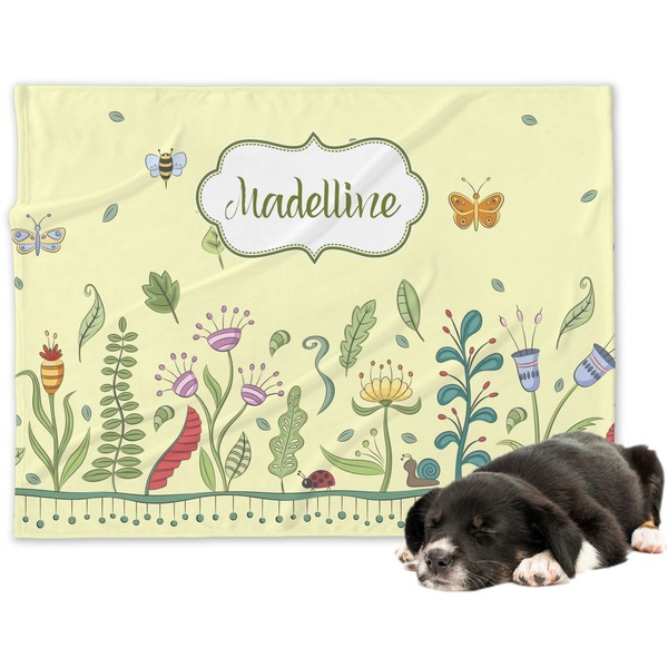 Custom Nature Inspired Dog Blanket - Regular (Personalized)