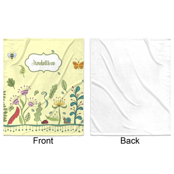 Nature Inspired Minky Blanket - 50"x60" - Single Sided - Front & Back