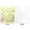 Nature Inspired Minky Blanket - 50"x60" - Single Sided - Front & Back