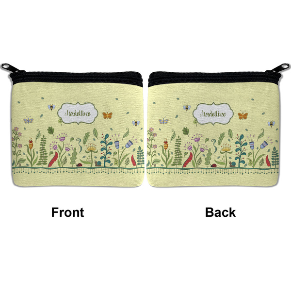 Nature Inspired Neoprene Coin Purse - Front & Back (APPROVAL)