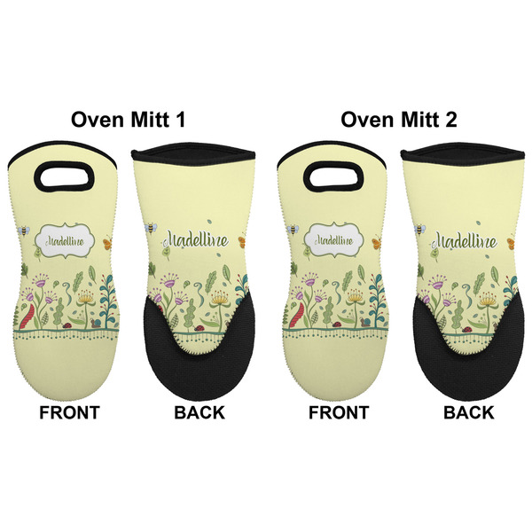 Nature Inspired Neoprene Oven Mitt - Set of 2 - Approval