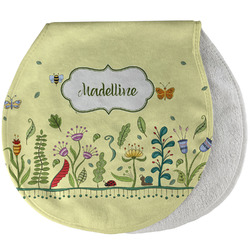 Nature Inspired Burp Pad - Velour w/ Name or Text