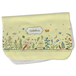 Nature Inspired Burp Cloth - Fleece w/ Name or Text