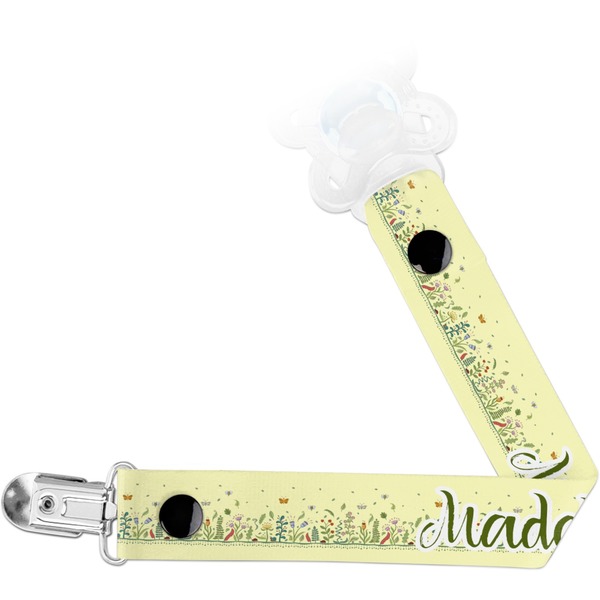 Custom Nature Inspired Pacifier Clip (Personalized)