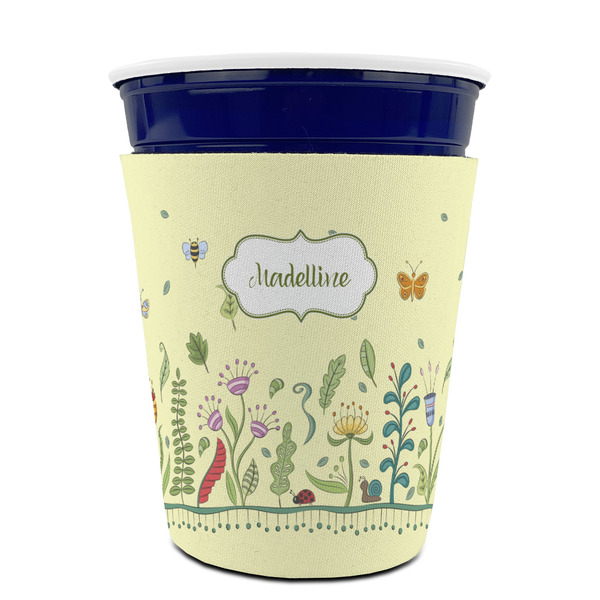 Nature Inspired Party Cup Sleeves - without bottom - FRONT (on cup)