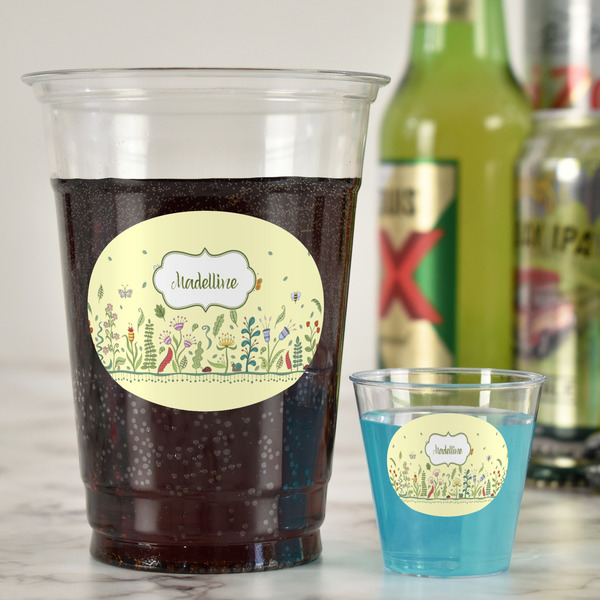 Nature Inspired Party Cups - 16oz - In Context