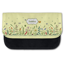 Nature Inspired Canvas Pencil Case w/ Name or Text