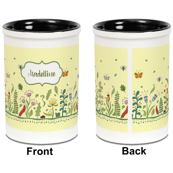 Nature Inspired Pencil Holder - Black - approval