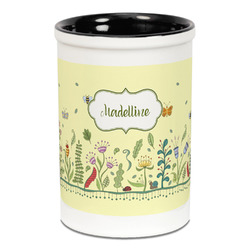 Nature Inspired Ceramic Pencil Holders - Black