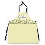 Nature Inspired Apron Without Pockets w/ Name or Text