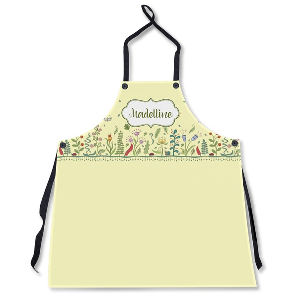 Custom Nature Inspired Apron Without Pockets w/ Name or Text