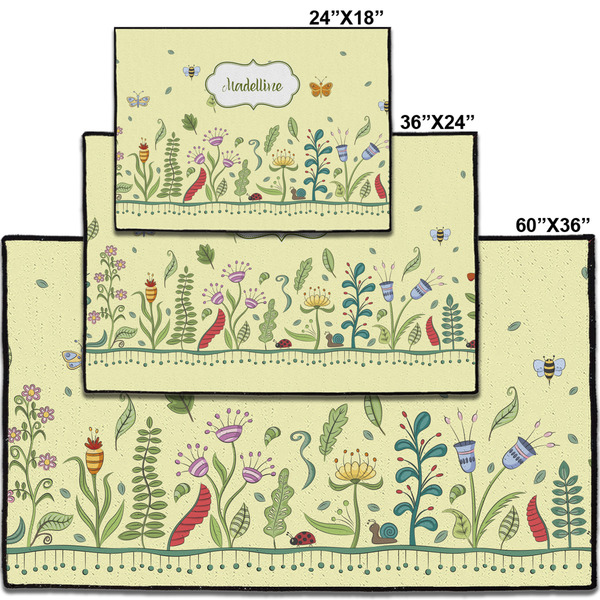 Nature Inspired Personalized Door Mat - Group Parent IMF