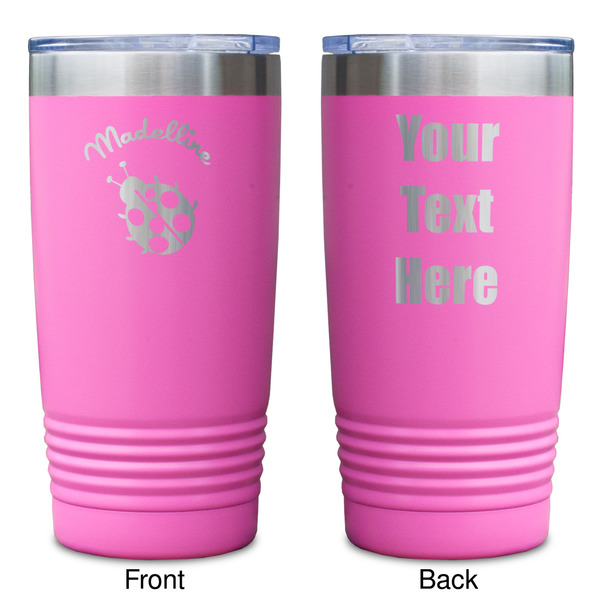 Nature Inspired Pink Polar Camel Tumbler - 20oz - Double Sided - Approval