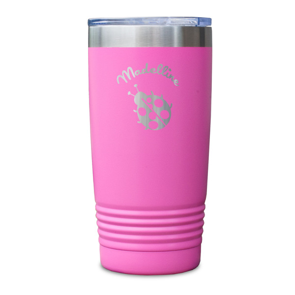 Nature Inspired Pink Polar Camel Tumbler - 20oz - Single Sided - Approval