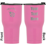 Nature Inspired RTIC Tumbler - Pink - Engraved Front & Back (Personalized)