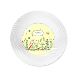 Nature Inspired Plastic Party Appetizer & Dessert Plates - 6" (Personalized)