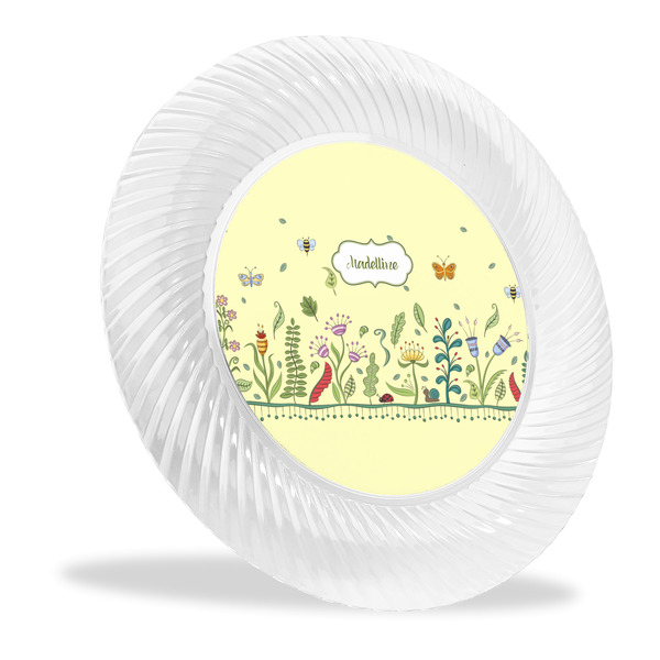 Custom Nature Inspired Plastic Party Dinner Plates - 10" (Personalized)