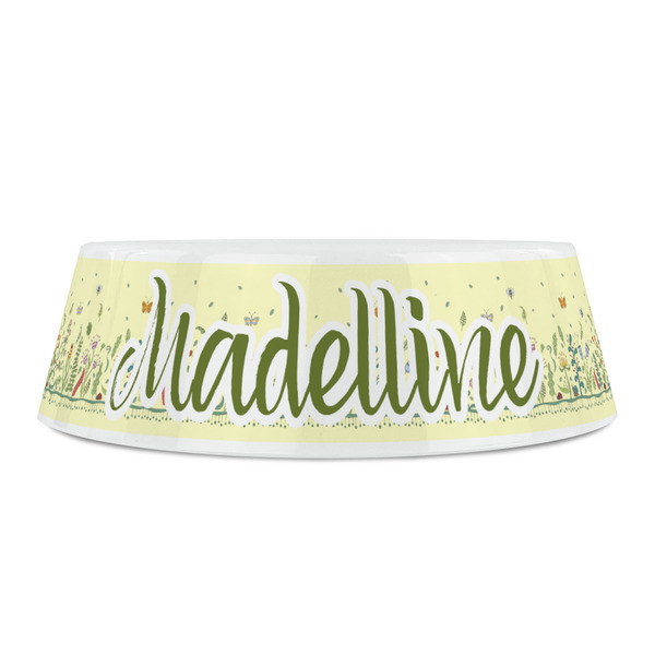 Nature Inspired Plastic Pet Bowls - Small - FRONT