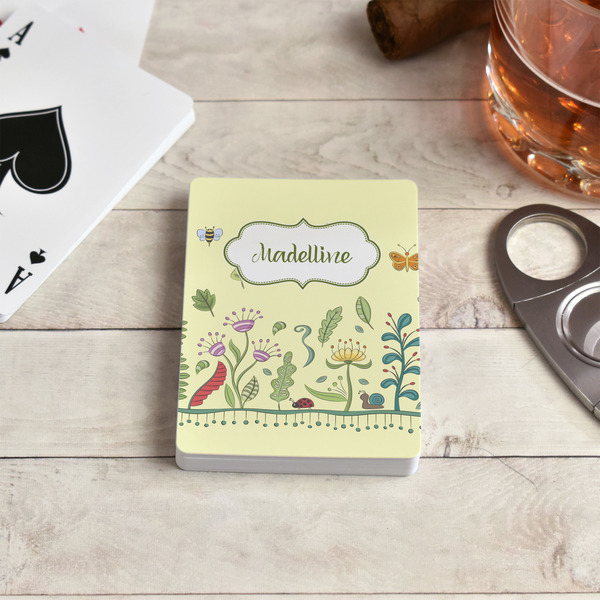 Nature Inspired Playing Cards - In Context