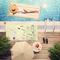 Nature Inspired Pool Towel Lifestyle