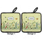 Nature Inspired Pot Holders - Set of 2 APPROVAL