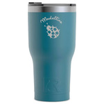 Nature Inspired RTIC Tumbler - Dark Teal - Laser Engraved - Single-Sided (Personalized)
